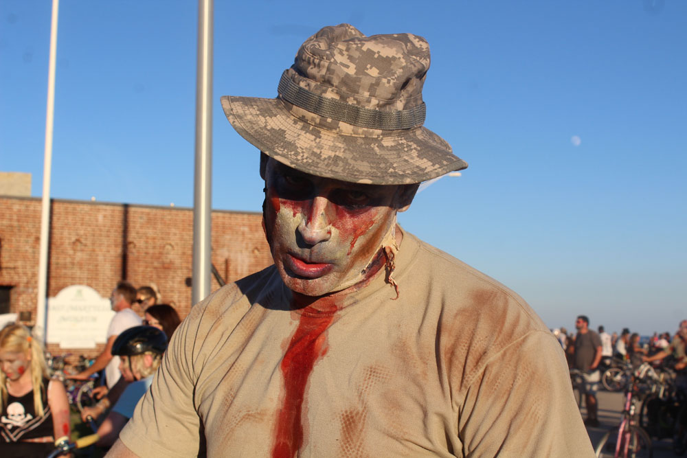 Zombie Bike Ride 2018 photo - Duval Street, Key West
